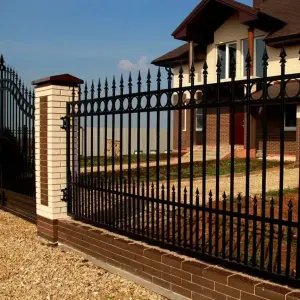 Кованые заборы под ключ в Киеве