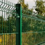 Установка 3Д забора из сварной сетки в Киеве