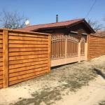 Деревянный забор под ключ